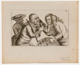 Thomas Sanders after John Collier (1708-1786) - 18th Century Engraving, Bankrupt