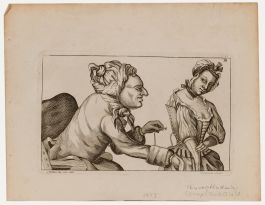 Thomas Sanders after John Collier (1708-1786) - 18th Century Engraving, Trickery