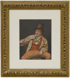 Charles Henry Cook - Framed Late 19th Century Oil, A Likely Lad