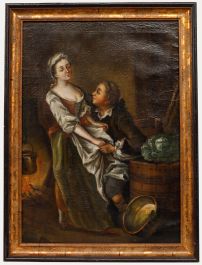 François Boucher - Early 19th Century Oil, La Belle Cuisinière
