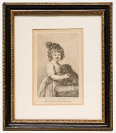Francesco Bartolozzi RA (1727-1815) - 1778 Engraving, Portrait of Harriet Eyre