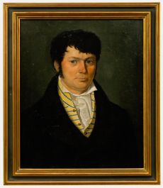 P. Wapp - Early 19th Century Oil, Portrait of a Young Gentleman