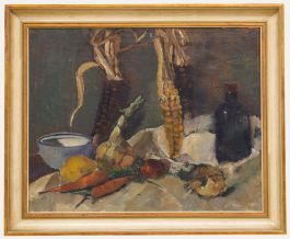 Emma Bechtle-Kappis - Mid 20th Century Oil, Harvest Still Life
