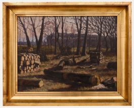 Köth - Mid 20th Century Oil, Timber in the Clearing