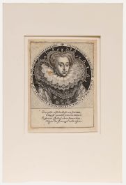 Crispijn van de Passe - 17th Century Engraving, Princess Jakobea of Baden