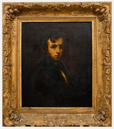 19th Century Oil - Portrait of a Young Gentleman