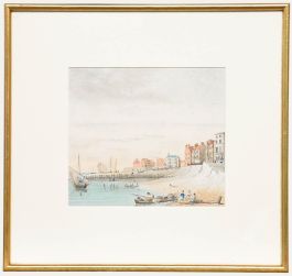 Framed Early 19th Century Watercolour - Brighthelmstone