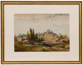 Noel Harry Leaver - Mid 20th Century Watercolour, View of the Village