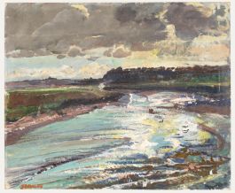 John Gilbey Bowles - 20th Century Oil, River Study