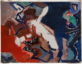 Paul Cendron - 1967 Oil, Movement