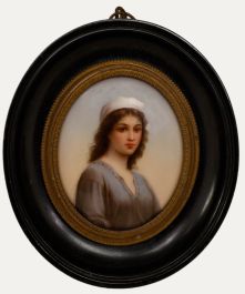 Charles Landelle - Framed Mid 19th Century Watercolour, Ruth