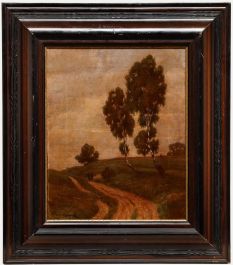 Anton Engelhard - Early 20th Century Oil, The Winding Path