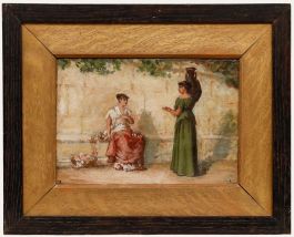 19th Century Oil - Classical Ladies