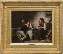 J. Dalitta - Mid 19th Century Oil, Story Time