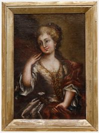 18th Century Oil - Lady of Luxury