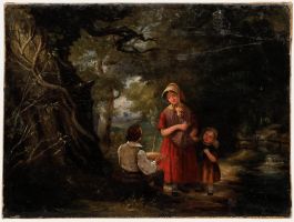 19th Century Oil - The Toymaker