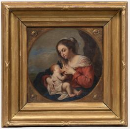 1922 Oil - Madonna Lactans