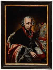 18th Century Oil - Portrait of Franz Ludwig von Erthal