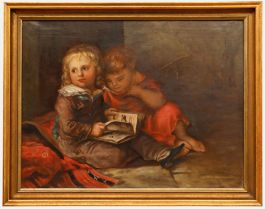 Christian Leberecht Vogel - Late 19th Century Oil, The Artist's Sons