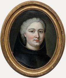 18th Century Oil - Mademoiselle de Charolais