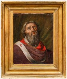 18th Century Oil - Saint Peter