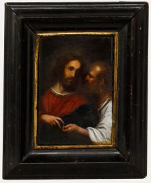 Titian - 19th Century Oil, The Tribute Money