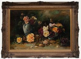 1896 Oil - Decaying Bouquet
