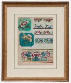 Late 19th Century Watercolour - Ornamental Study II