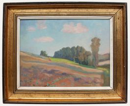 Charles Stokoe - Early 20th Century Oil, Summer Landscape