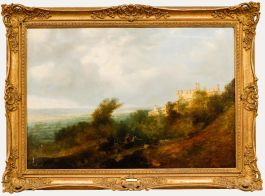 H. Smy - 19th Century Oil, Bolsover Castle