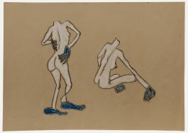 Lorella Bianco - Contemporary Mixed Media, Two Figures