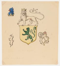 Early 20th Century Pen and Ink Drawing - House of Dudley