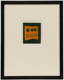 Sandra Porter - 20th Century Aquatint, Abstract Windows
