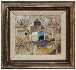 Muriel Mallows - 1995 Oil, Winter Light