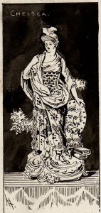 19th Century Pen and Ink Costume Design - Chelsea
