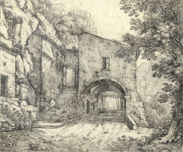 19th Century Graphite Drawing