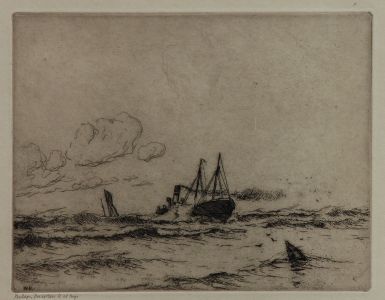Nelson Dawson Sc et Imp - Etching