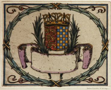 Nelson Dawson Sc et Imp - Hand Coloured Etching