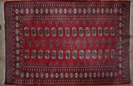 Old Persian Bokhara Bukhara Rug 100 x 150 cm