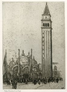 Nelson Dawson Sc et Imp - Venice Soft Ground Etching