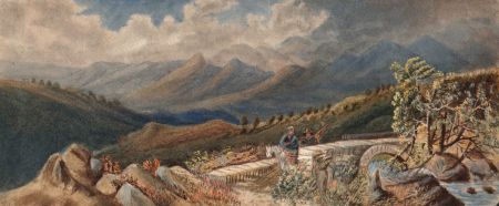 Good 19th Century Continental Watercolour