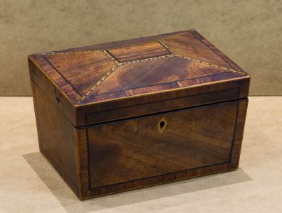 Regency Sarcophagus Tea Caddy