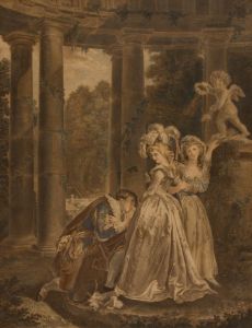 Charles Clément Bervic - Large Early 19th Century Engraving, La Déclaration