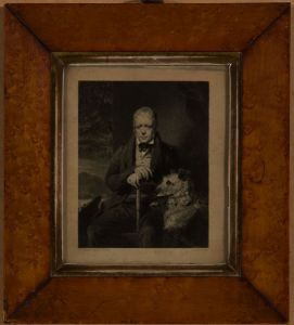 Early 20th Century Picture Frame - Small Maple Birds Eye