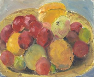 Gilbert Adams FRPS (1906-1996) - Mid 20th Century Oil, Fruit Still Life