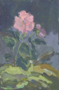 Gilbert Adams FRPS (1906-1996) - Mid 20th Century Oil, Floral Study