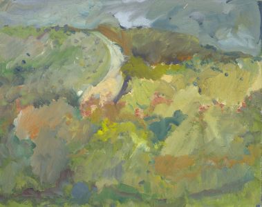 Gilbert Adams FRPS (1906-1996) - Mid 20th Century Oil, Hills