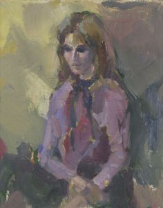 Gilbert Adams FRPS (1906-1996) - Impressionistic Mid 20th Century Oil, Portrait