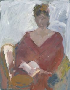 Gilbert Adams FRPS (1906-1996) - Impressionistic Mid 20th Century Oil, Portrait