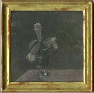 Mid 20th Century Oil - Flowers in a Glass